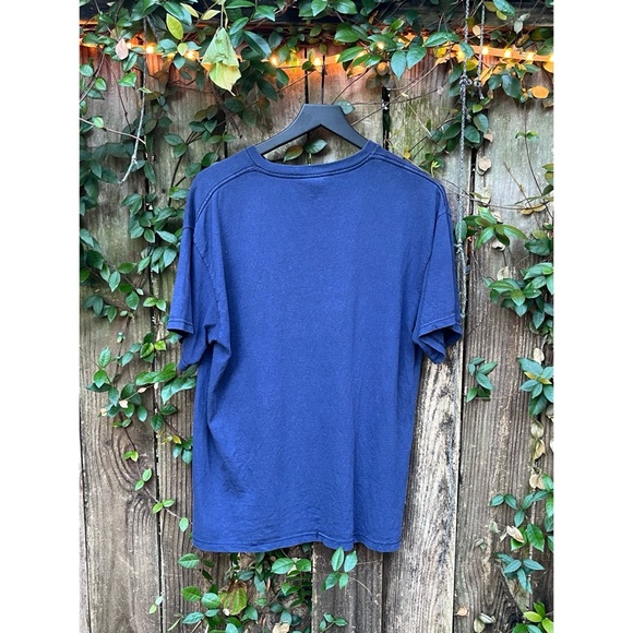 Vintage 90s NASA navy blue Streetwear shirt - Picture 2 of 6